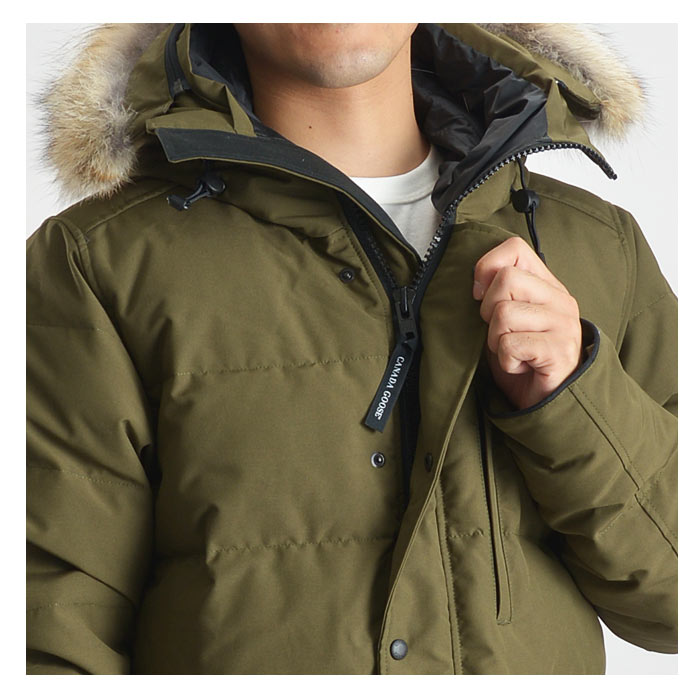 カナダグース CANADA GOOSE フーデッド ダウンジャケット メンズ ...