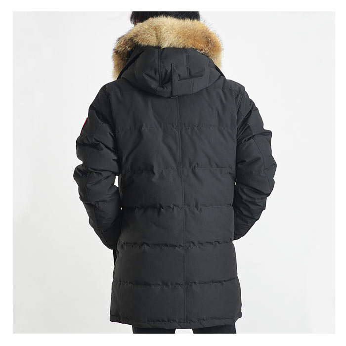カナダグース CANADA GOOSE フーデッド ダウンジャケット メンズ アウター コート 大きいサイズ ブラック ミニタリー カーキ CARSON PARKA 3805M 49
