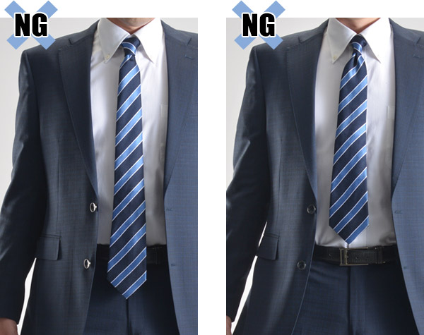 ネクタイの基本01 基本編 メンズスーツのスーツスタイルmarutomi 公式通販