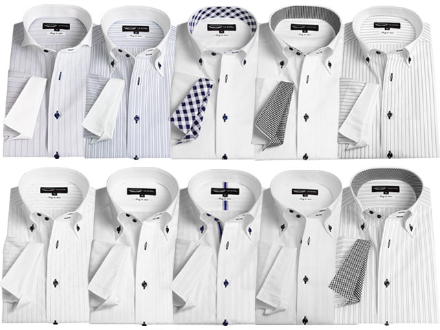 7分袖が新鮮な印象！日本製のクールビズシャツ | メンズスーツのスーツスタイルMARUTOMI【公式通販】