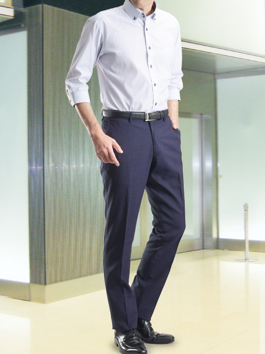 クールビズに最適 絶妙な長さの七分袖丈シャツスタイル メンズスーツのスーツスタイルmarutomi 公式通販