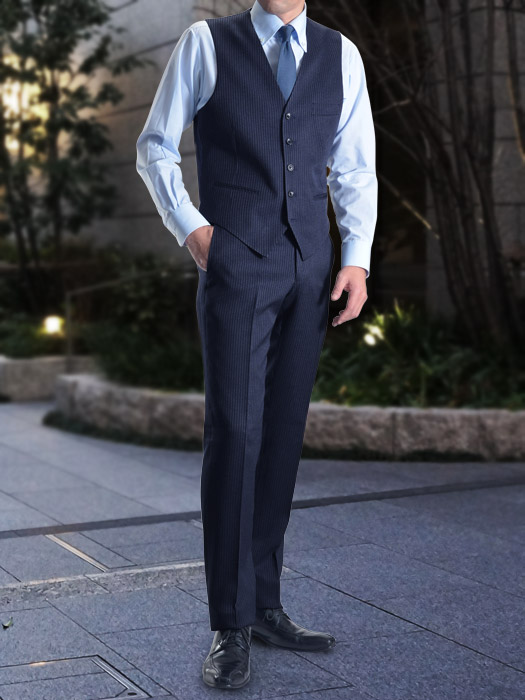 ブルーで統一 大人のグラデーションコーデ メンズスーツのスーツスタイルmarutomi 公式通販